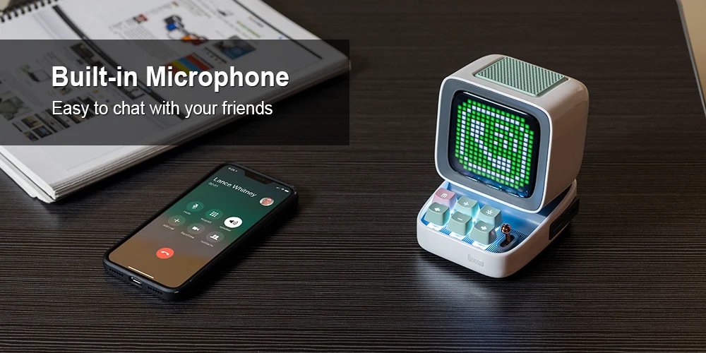 Divoom Ditoo-Plus Retro Speaker