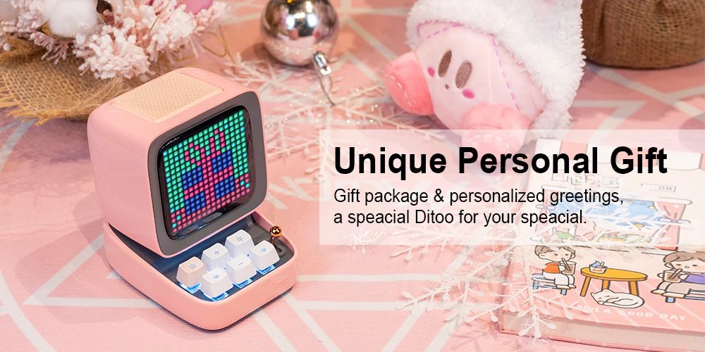 Divoom Ditoo-Plus Retro Speaker