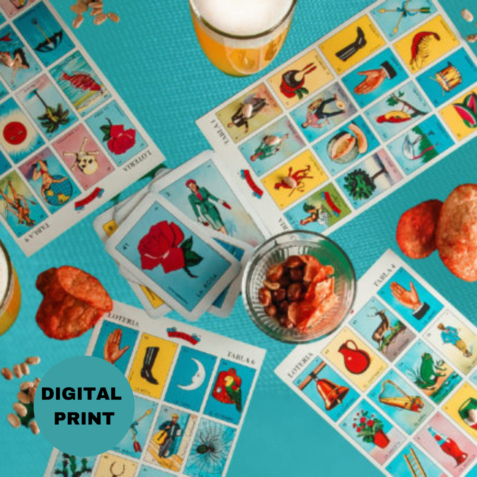 grits-mockup Loteria Party Game - Image 1