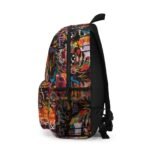 Graffiti Art Print Backpack Bookbag - Image 3