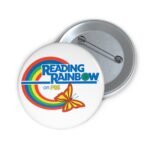 Reading Rainbow Pin Button - Image 3