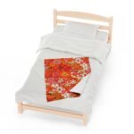Floral Plush Blanket - Image 5