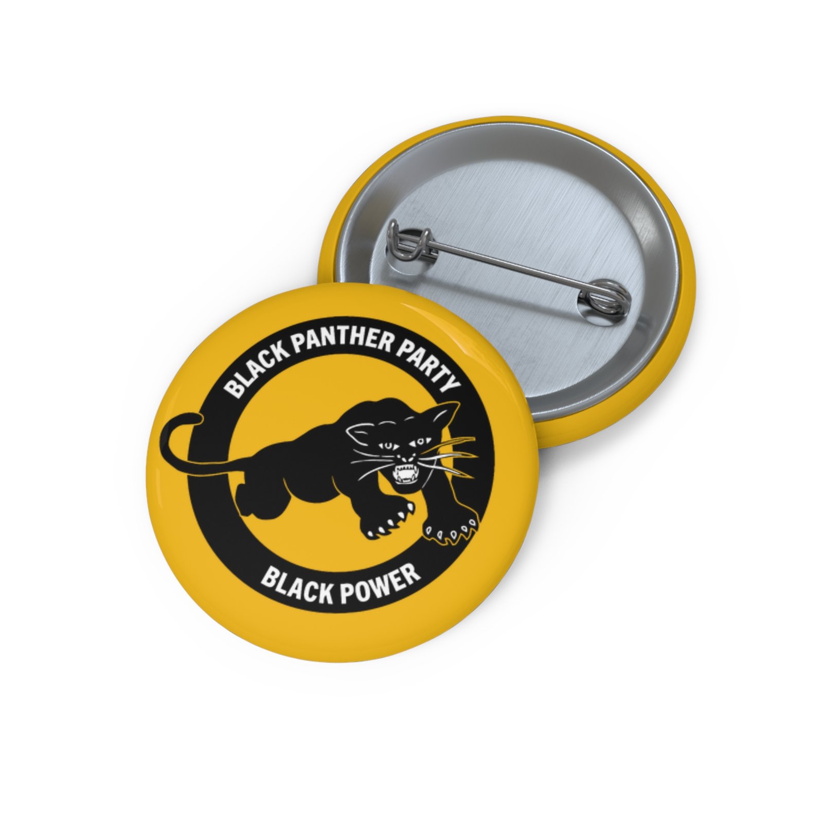 11996699218336200023_2048 Black Panther Button - Image 1