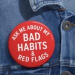 Bad Habits Pin Button - Image 6