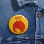 Angela Davis Vintage Political Pin - Image 4