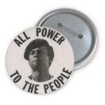 Huey P. Newton Anti Trump Pin - Image 5