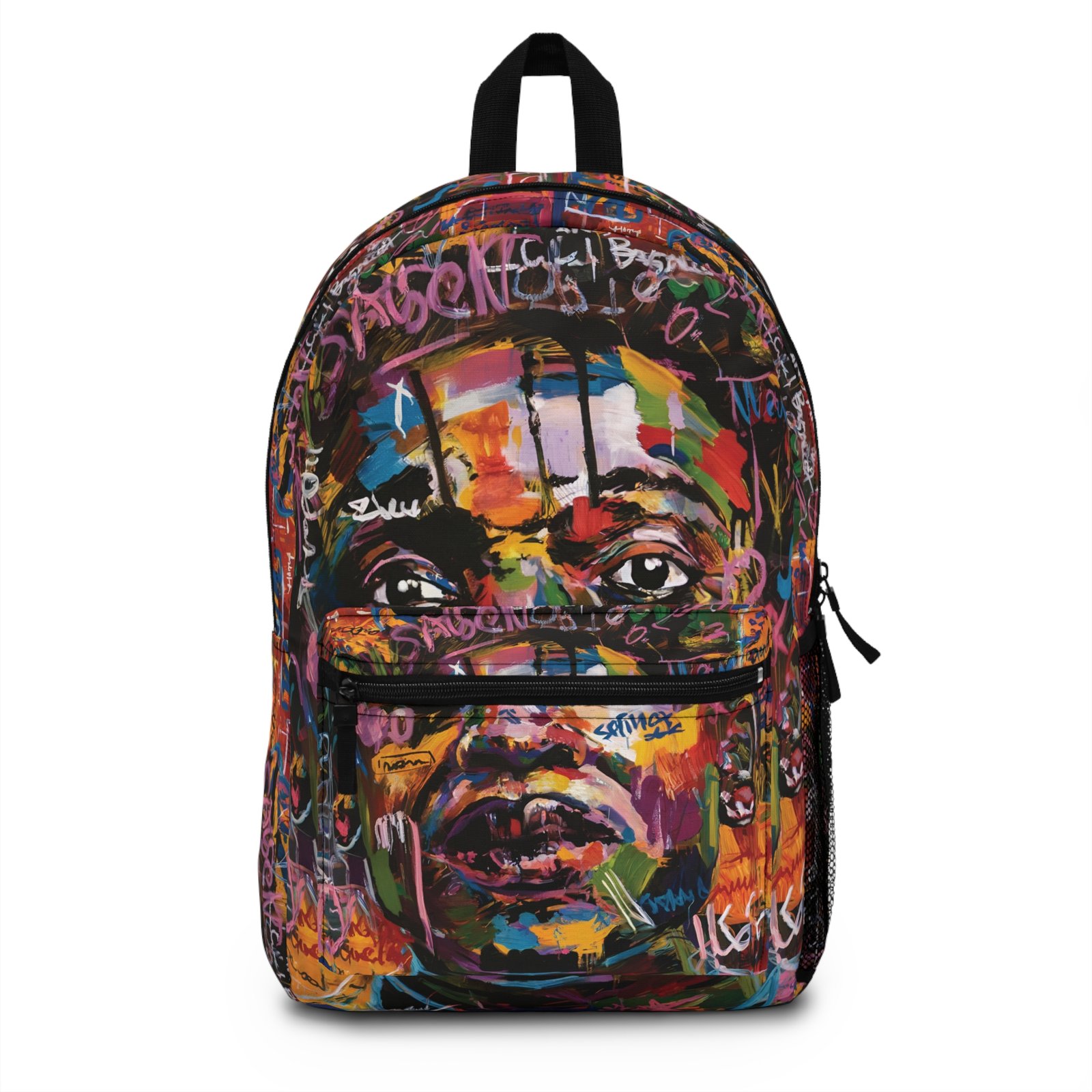 14870342602724462798_2048 Graffiti Art Print Backpack Bookbag - Image 1