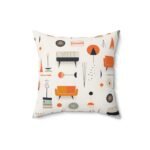 Mid-Century Modern Throw Pillow - Image 4