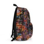 Graffiti Art Print Backpack Bookbag - Image 2
