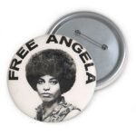 Angela Davis Social Justice Pin