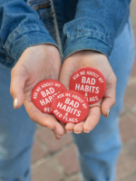 Bad Habits Pin Button - Image 9