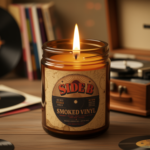 Side B Smoked Vinyl Scented Candle for Men