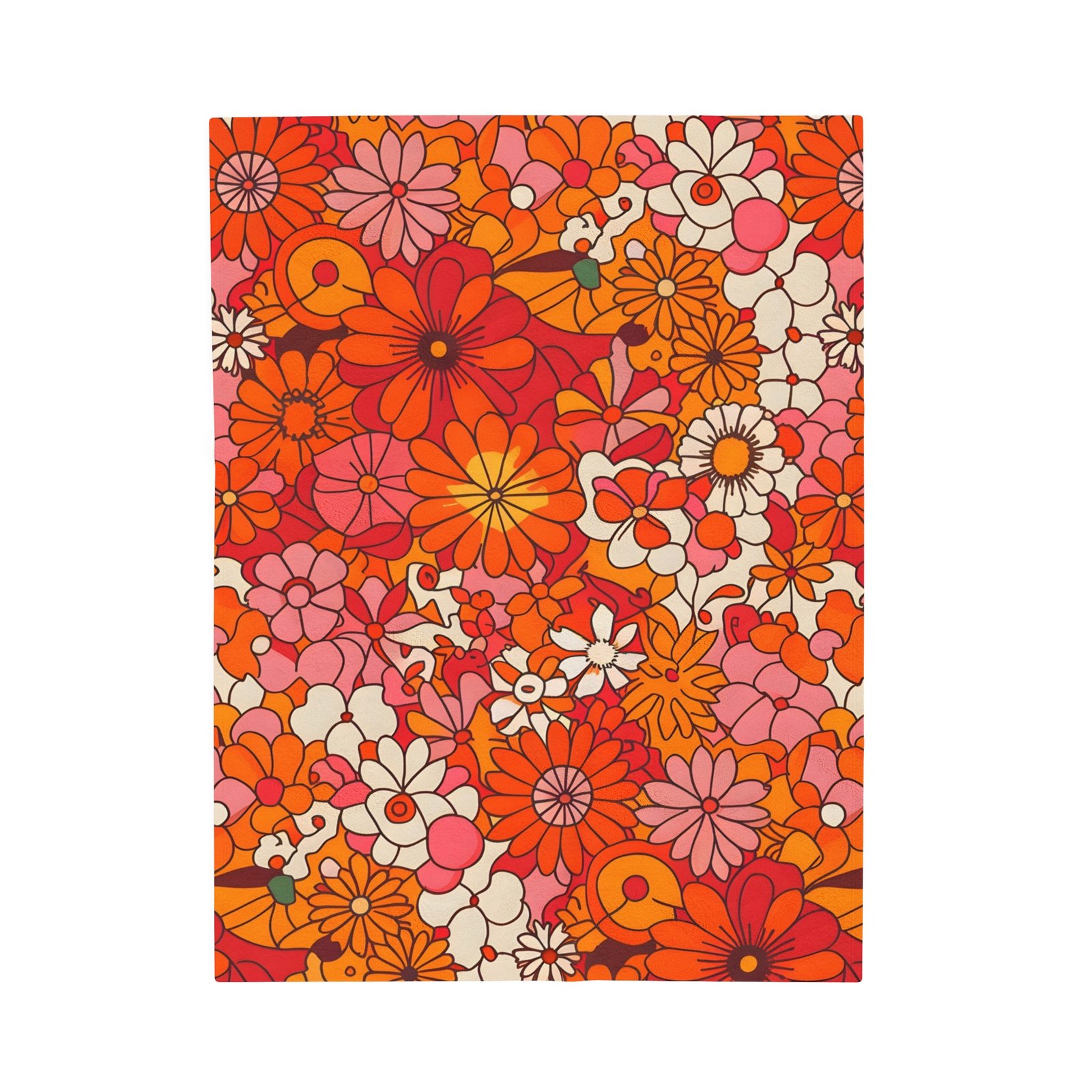 2160760445454043150_2048 Floral Plush Blanket - Image 1