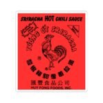 Sriracha Graphic Sticker