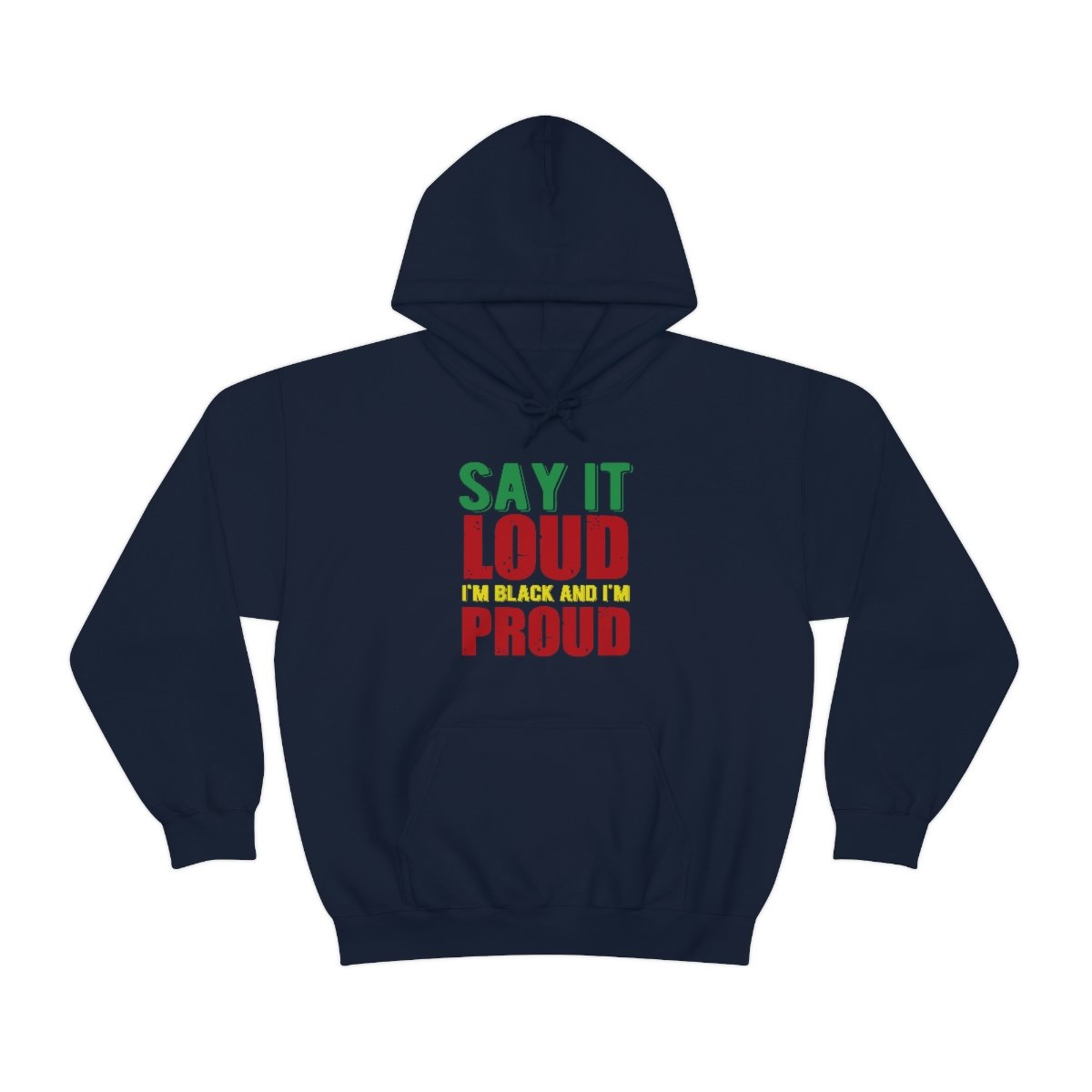 32896 Black and Proud Hoodie - Image 1