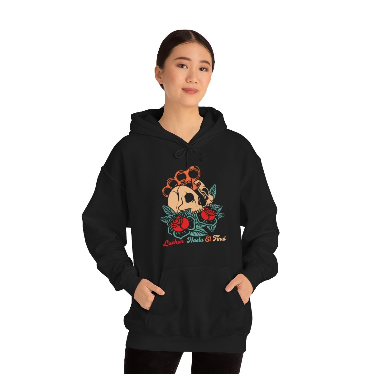 32920-8 Mexican MMA Hoodie - Image 1
