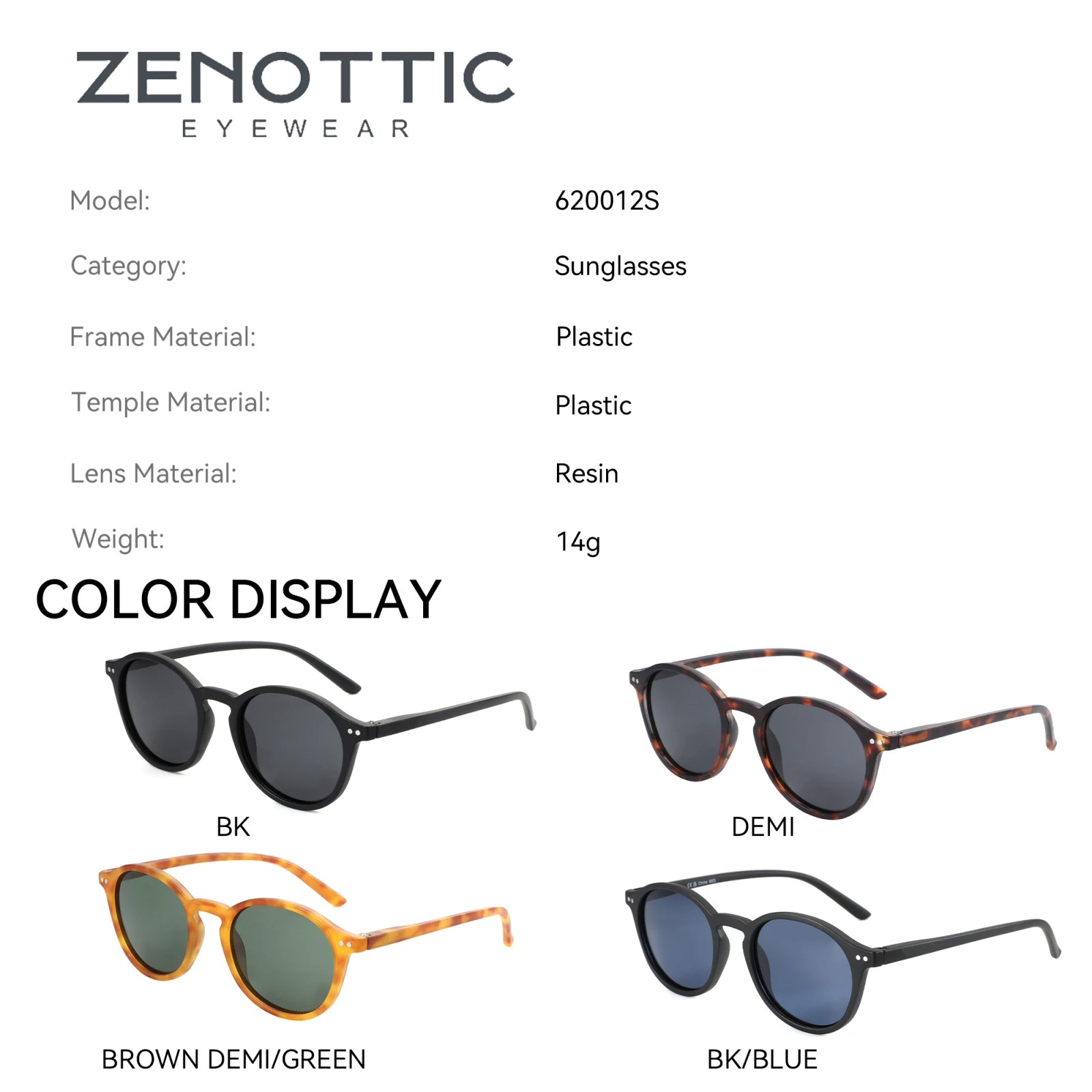 ZENOTTIC Vintage Polarized Sunglasses Men Classical Retro Brand Designer Round Outdoor Driving UV400 Shades Sun Glasses Woman ZENOTTIC Vintage Polarized Sunglasses Men Classical Retro Brand Designer Round Outdoor Driving UV400 Shades Sun Glasses Woman