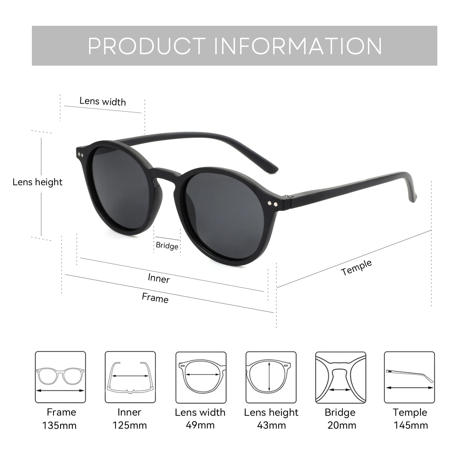 ZENOTTIC Vintage Polarized Sunglasses Men Classical Retro Brand Designer Round Outdoor Driving UV400 Shades Sun Glasses Woman ZENOTTIC Vintage Polarized Sunglasses Men Classical Retro Brand Designer Round Outdoor Driving UV400 Shades Sun Glasses Woman
