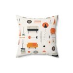 Mid-Century Modern Throw Pillow - Image 20