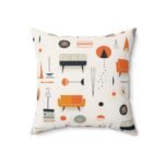 Mid-Century Modern Throw Pillow - Image 22