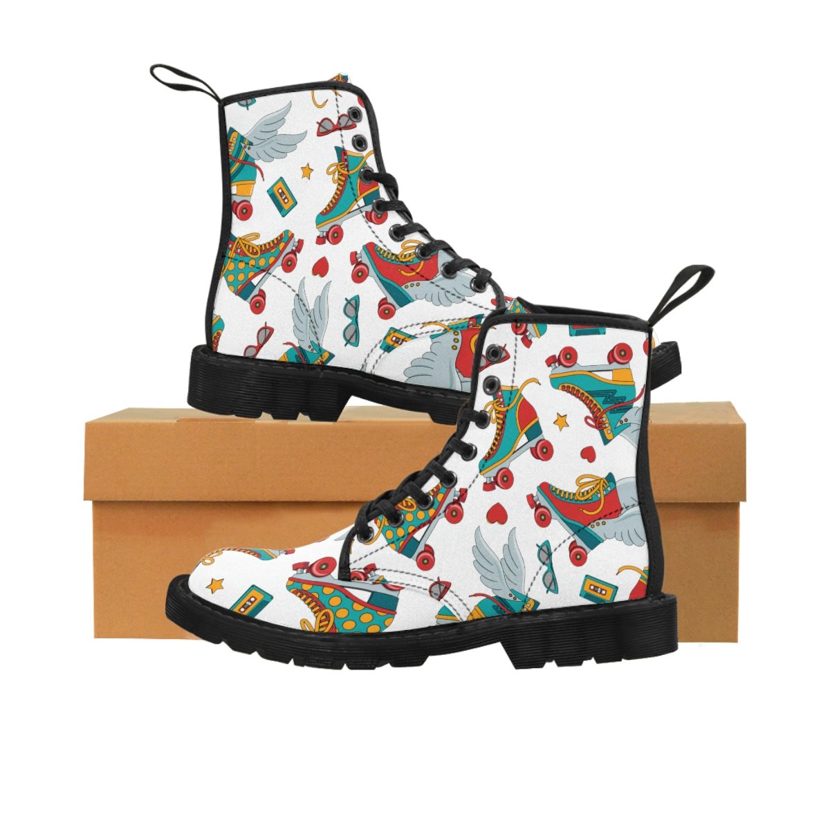 44970 Women's Canvas Boots - Image 1