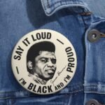 Black and Proud Vintage Style Pin - Image 6