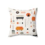 Mid-Century Modern Throw Pillow - Image 8