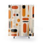 Retro Shower Curtain
