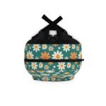 Retro Flower Backpack - Image 8