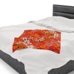Floral Plush Blanket - Image 7
