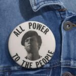 Huey P. Newton Anti Trump Pin - Image 6