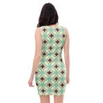 70s Retro-Style Bodycon Dress - Image 3
