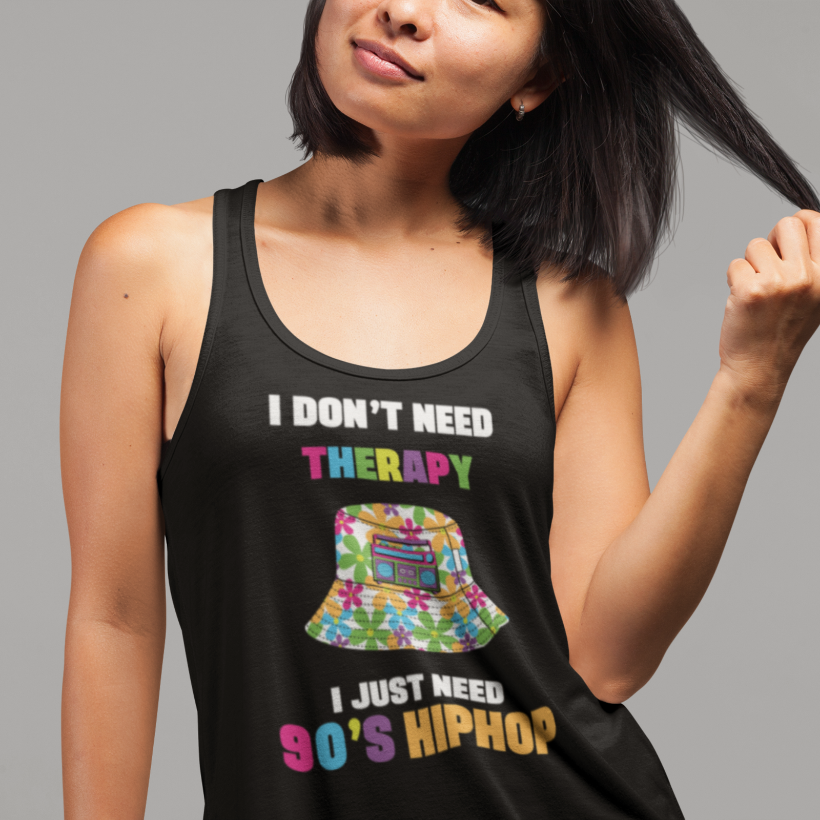 mockups-2023-06-27T203827.949 90s Hip Hop Tank - Image 1